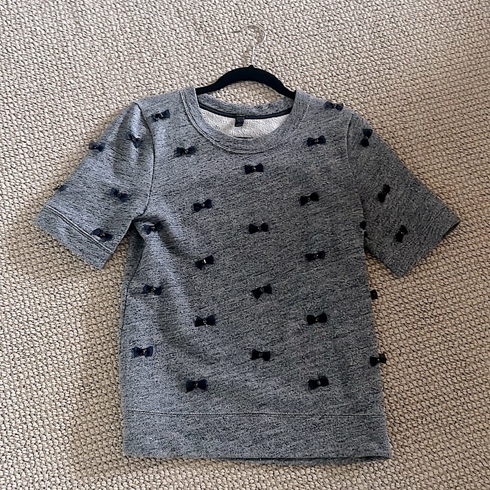J-Crew Bow T-Shirt